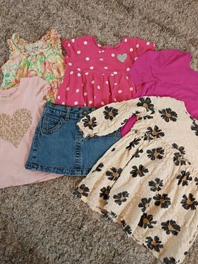Girls Custom Variety Bundle Of 6 Size 3T